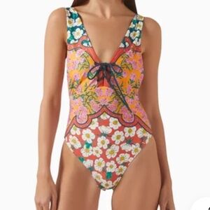 Agua Bendita Priscilla One-Piece Swimsuit-Small